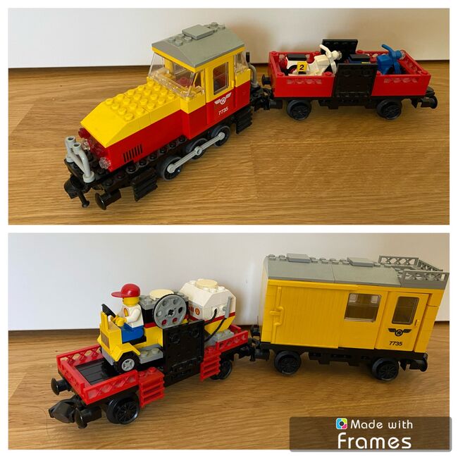 Grosse Lego Eisenbahn 12V, Lego 7824, Michael Ruppen, Train, Naters, Image 2