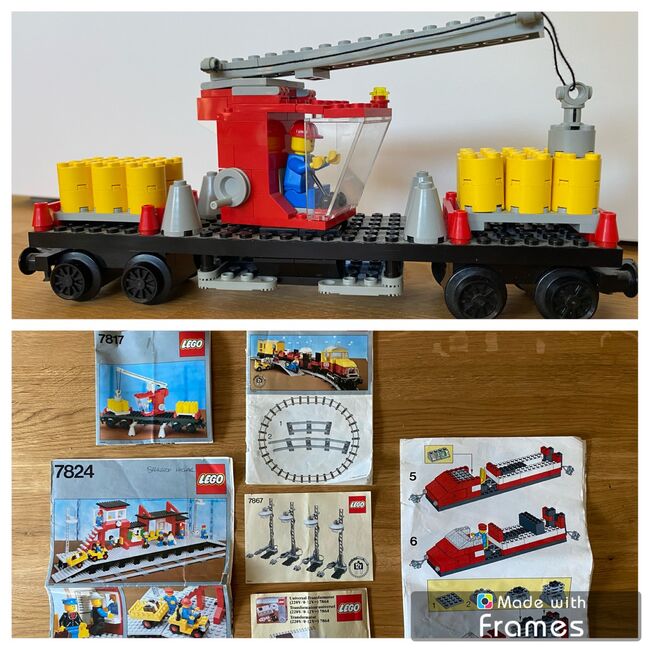 Grosse Lego Eisenbahn 12V, Lego 7824, Michael Ruppen, Train, Naters, Image 3
