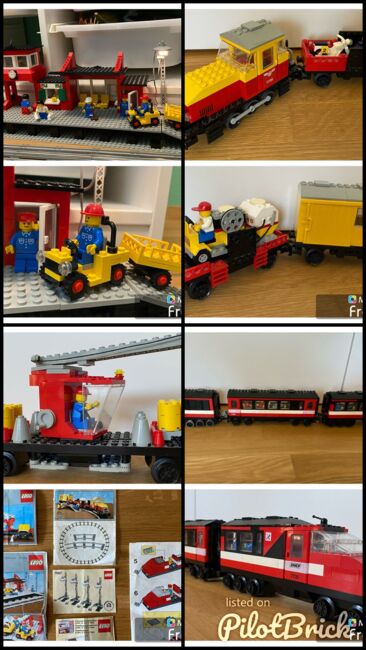 Grosse Lego Eisenbahn 12V, Lego 7824, Michael Ruppen, Train, Naters, Image 6