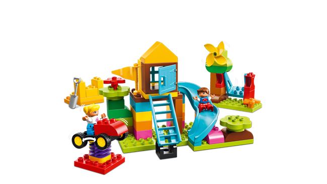 Large Playground Brick Box, LEGO 10864, spiele-truhe (spiele-truhe), DUPLO, Hamburg, Abbildung 5