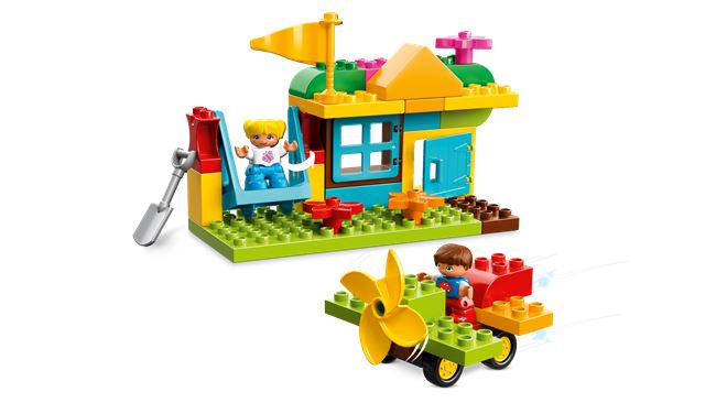Large Playground Brick Box, LEGO 10864, spiele-truhe (spiele-truhe), DUPLO, Hamburg, Abbildung 6