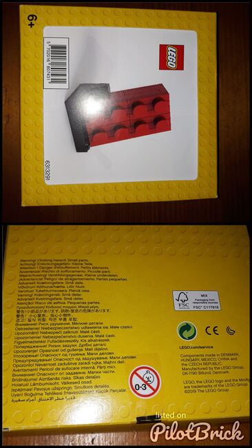 Large Red Brick, Lego 6313291, Gazza B., other, Plymouth., Image 3