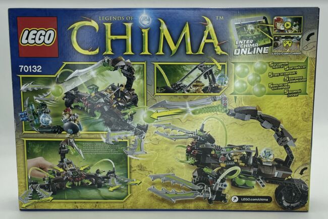 Legends Of Chima Scorpion Stinger, Lego 70132, RetiredSets.co.za (RetiredSets.co.za), Legends of Chima, Johannesburg, Image 2