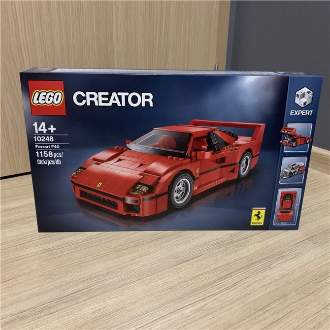 Lego 10248 Ferrari F40, Lego 10248, Brickworldqc, Creator