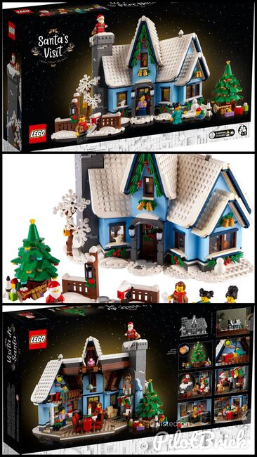 Lego 10293 - Icons Santa's Visit, Lego 10293, H&J's Brick Builds, Creator, Krugersdorp, Image 4