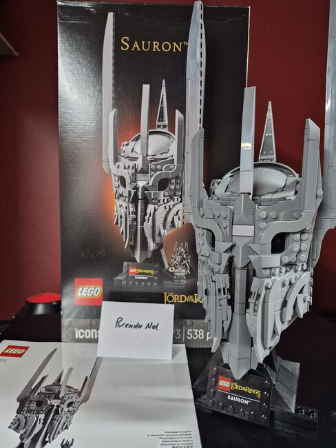 LEGO 11373 The Lord of the Rings: Sauron's Helmet Set ONLY, Lego 11373, Brenda Nel, Lord of the Rings, Pretoria