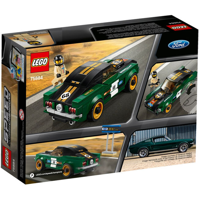 LEGO 1968 Ford Mustang Fastback 75884, Lego 75884, Davide DR, Speed Champions, Wettingen, Abbildung 3