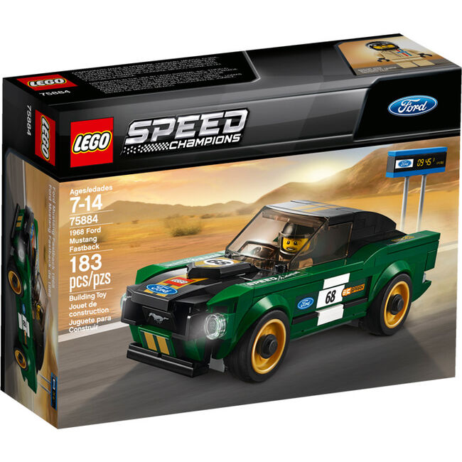 LEGO 1968 Ford Mustang Fastback 75884, Lego 75884, Davide DR, Speed Champions, Wettingen