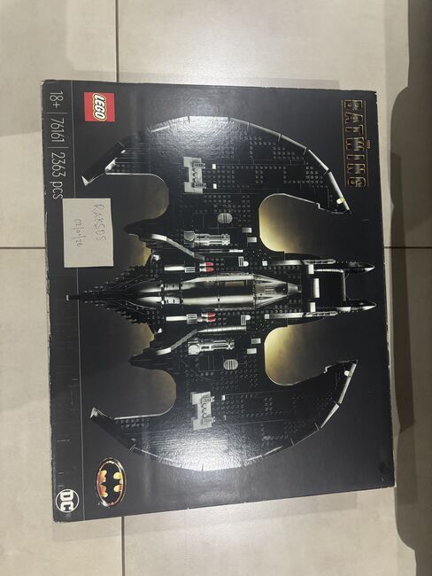 Lego 1989 Batwing 76161, Lego 76161, Rakesh, BATMAN, Ballito