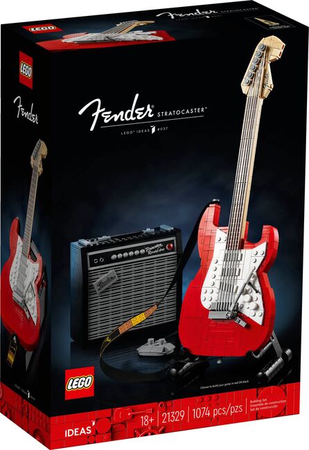 LEGO 21329 Ideas Fender Stratocaster, Lego 21329, Brenda Nel, Ideas/CUUSOO, Pretoria