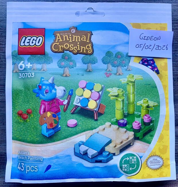 Lego 30703 Animal Crossing Julian's Beach Painting, Lego 30703, Gideon, other, Pretoria