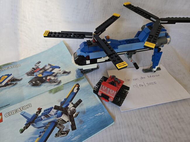 LEGO 31049 CREATOR TWIN SPIN HELICOPTER, Lego 31049, Ilse, Creator, Johannesburg, Image 4