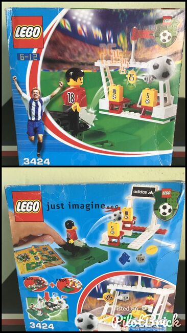 LEGO Soccer Target Practice 3424 New 