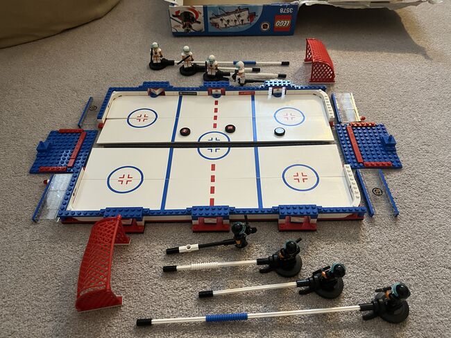 Lego 3578 NHL Championship Challenge Ice Hockey Rare with Box, Lego 3578, Jack, Sports, Stratford-Upon-Avon