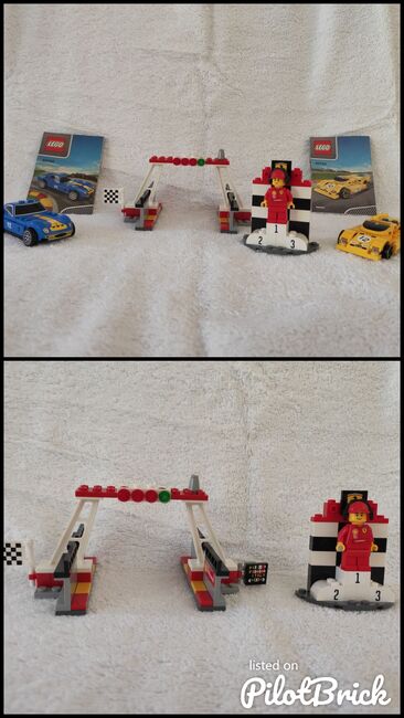 LEGO 40190 & 40192 & 40193 und Zielgerade mit Podium, Lego 40190, Fabian Baitis, Racers, Remscheid, Abbildung 3