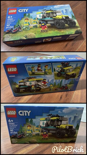 LEGO 40582 CITY: 4x4 Off-Road Ambulance Rescue NEW IN BOX SEALED, Lego 40582, Erin, City, Vancouver, Image 4