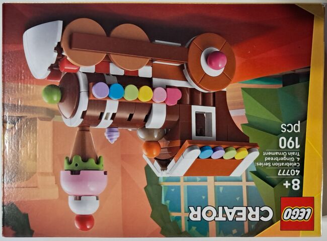 LEGO 40777 Celebration Series Gingerbread Train Ornament, Lego 40777 , Ivan, Exklusiv, Sunninghill 