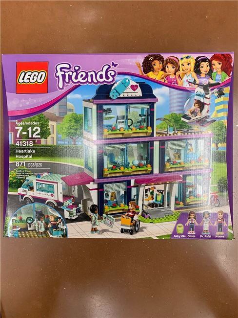 Lego 41318 Heartlake Hospital, Lego 41318, Brickworldqc, Friends