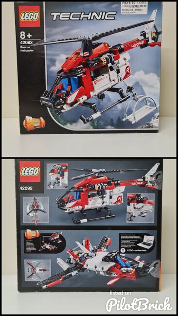 LEGO 42092 Technic Rescue Helicopter @ R450, Lego 42092, Rudi van der Zwaard, Technic, Bloemfontein, Abbildung 3