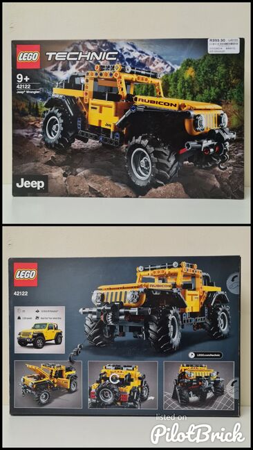 LEGO 42122 Technic Jeep Wrangler @ R950, Lego 42122, Rudi van der Zwaard, Technic, Bloemfontein, Image 3