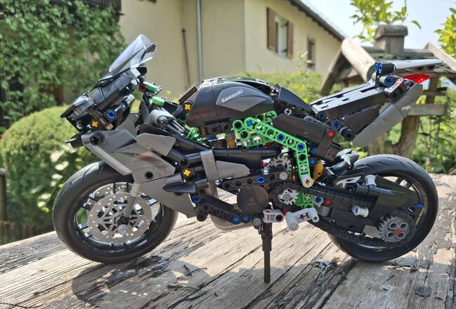 LEGO 42170 - Technic Kawasaki Ninja H2R Motorrad, Anleitung und OVP, Lego 42170, Manuela, Technic, Absam, Image 3