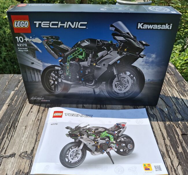 LEGO 42170 - Technic Kawasaki Ninja H2R Motorrad, Anleitung und OVP, Lego 42170, Manuela, Technic, Absam, Image 4