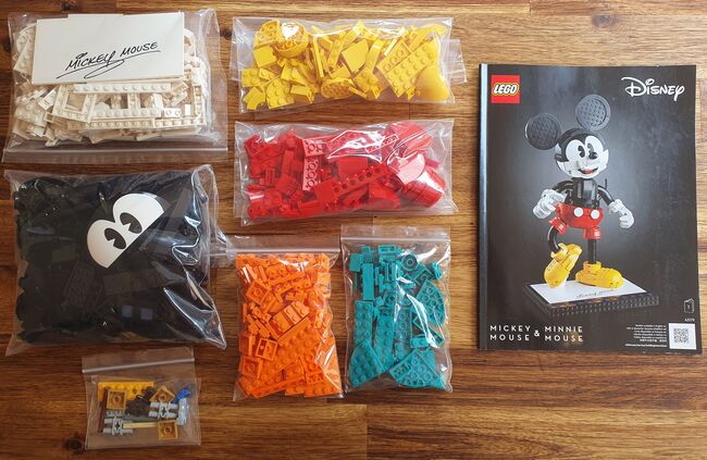 LEGO 43179 Disney Mickey Mouse & Minnie Mouse Buildable Characters, Lego 43179 , Ivan, Disney, Bromhof, Randburg , Abbildung 5