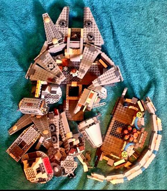 Lego 4501 Star Wars Millennium Falcom, Lego 4504, Gareth , Star Wars, GAUTENG, Abbildung 4