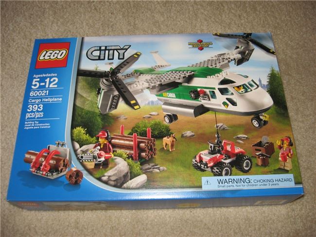 Lego 60021 Cargo Heliplane, Lego 60021, Brickworldqc, City