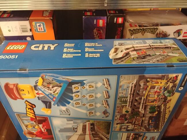 Lego 60051 High-speed Passenger Train, Lego 60051, Miha , City, Šmarješke Toplice, Image 2