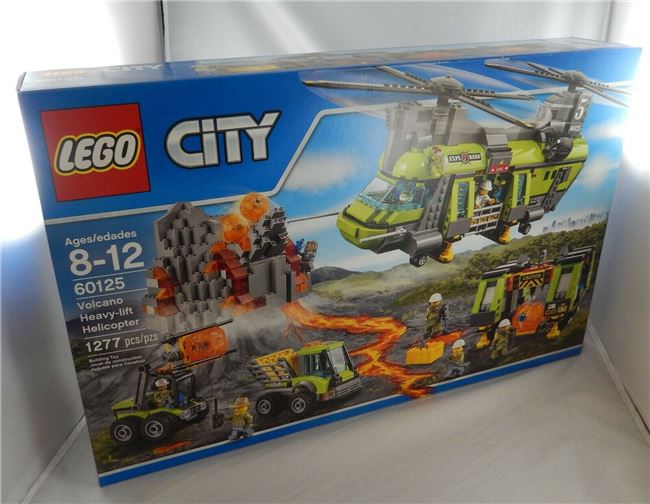 Lego 60125 Volcano Heavy-Lift Helicopter, Lego 60125, Brickworldqc, City