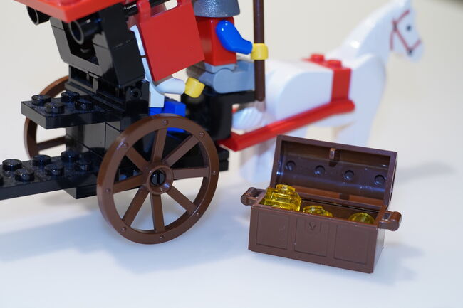 LEGO 6023 - Maiden's Cart Kutsche, Lego 6023, Maria, Castle, Winterthur, Image 2