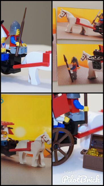 LEGO 6023 - Maiden's Cart Kutsche, Lego 6023, Maria, Castle, Winterthur, Image 5