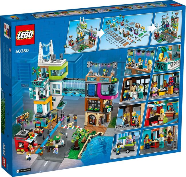 Lego 60380 - Downtown City Centre, Lego 60380, H&J's Brick Builds, City, Krugersdorp, Abbildung 3