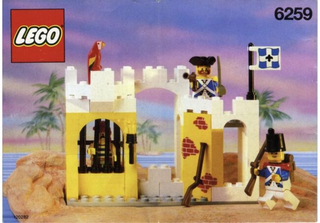 Lego 6259 Broadside's Brig 1991, Lego 6259, Chris, Pirates, Hitzendorf