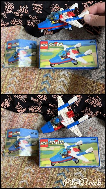 Lego 6536 Aero hawk, Lego 6536, Bob, City, Rüti, Image 3