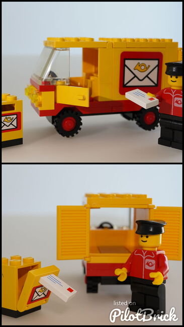 LEGO 6651 - Postauto, Lego 6651, Maria, Town, Winterthur, Image 3