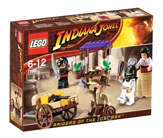 LEGO 7195 Indiana Jones - Hinterhalt in Kairo, Lego 7195, privat, Indiana Jones, Gerasdorf