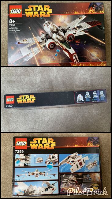 Lego 7259: ARC-170 Starfighter, Lego 7259, Ant, Star Wars, Dublin , Image 4