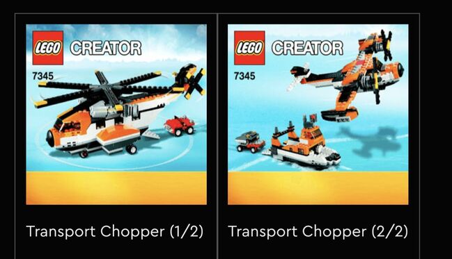LEGO 7345 CREATOR TRANSPORT CHOPPER, Lego 7345, Ilse, Creator, Johannesburg, Image 6