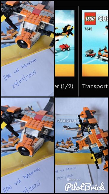LEGO 7345 CREATOR TRANSPORT CHOPPER, Lego 7345, Ilse, Creator, Johannesburg, Image 7