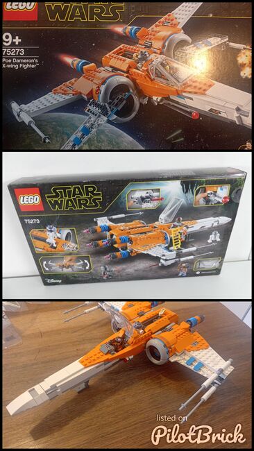 Lego 75273 Poe Dameron's X-Wing Fighter gebaut, Lego 75273, Ma, Star Wars, Zürich, Abbildung 4