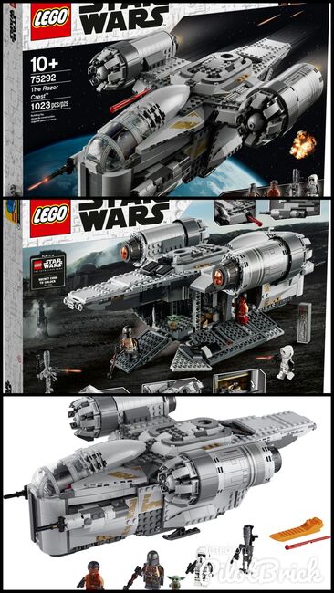Lego 75292 - Star Wars The Razor Crest, Lego 75292, H&J's Brick Builds, Star Wars, Krugersdorp, Image 4