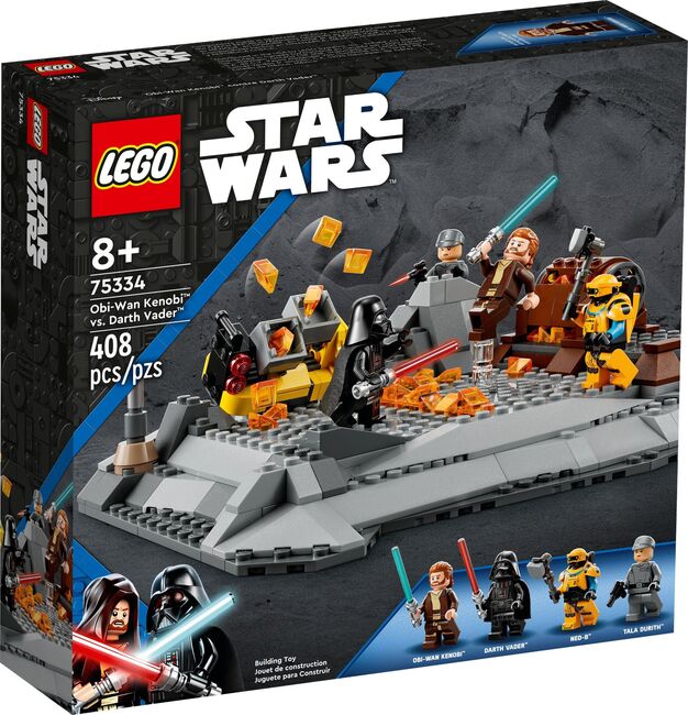 Lego 75334 - Star Wars Obi-Wan Kenobi vs Darth Vader, Lego 75334, H&J's Brick Builds, Star Wars, Krugersdorp