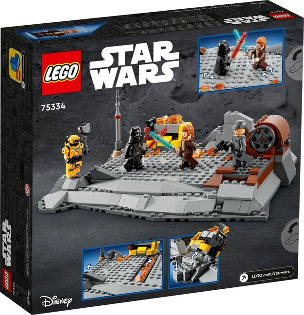Lego 75334 - Star Wars Obi-Wan Kenobi vs Darth Vader, Lego 75334, H&J's Brick Builds, Star Wars, Krugersdorp, Image 3