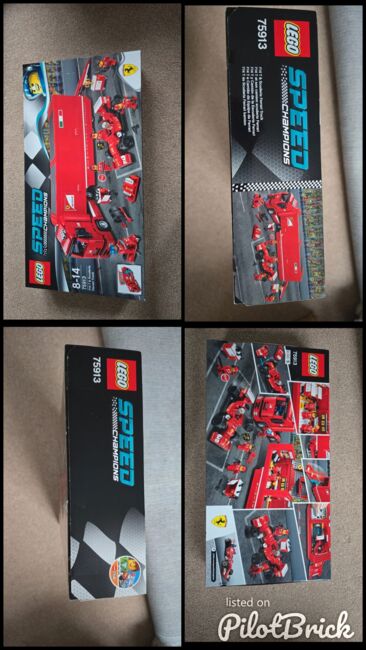 Lego 75913  Speed Champions Ferrari F14 T & Scuderia Ferrari Truck, Lego 75913, J BARRY, Speed Champions, Hastings, Abbildung 5