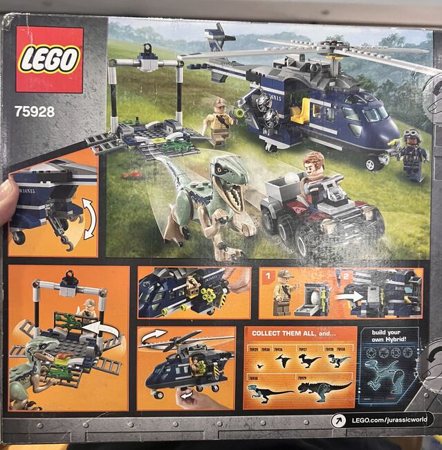 LEGO 75928 Blue's Helicopter Pursuit Jurassic World, Lego 75928, Carla Greyling, Jurassic World, Pietermaritzburg , Abbildung 3