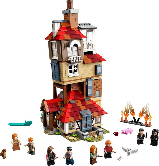 Lego 75980 - Attack on the Burrow, Lego 75980, H&J's Brick Builds, Harry Potter, Krugersdorp, Image 2