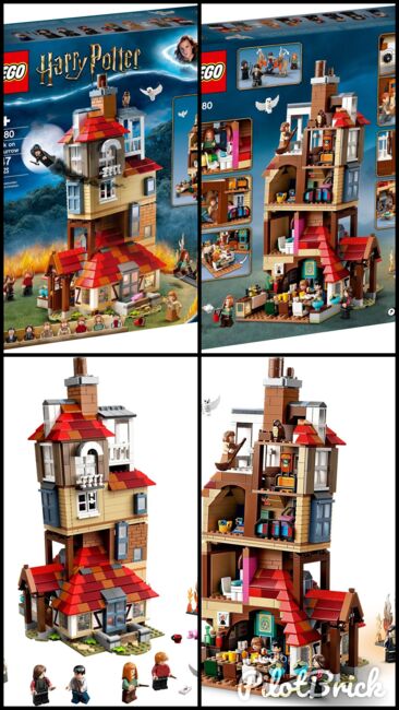 Lego 75980 - Attack on the Burrow, Lego 75980, H&J's Brick Builds, Harry Potter, Krugersdorp, Image 5
