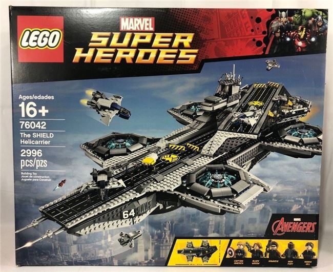 Lego 76042 The SHIELD Helicarrier, Lego 76042, Brickworldqc, Super Heroes